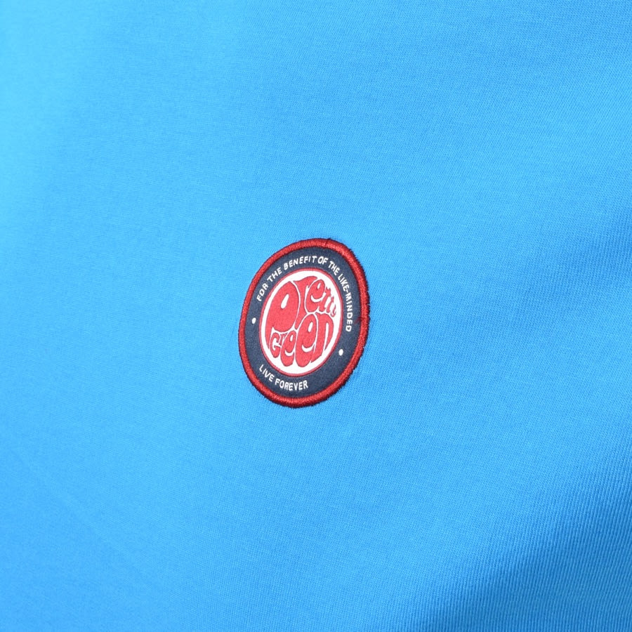 Alternative Image for ProductPretty Green Like Minded Crew Neck T Shirt Blue3